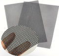 PVC Coated 304 Stainless Steel Mesh,2 Pack Woven Wire Mesh Screen Steel Woven Wire Mesh for Vent, Cage, Cabinets Mesh, Security Guard Garden Screen Hole Diameter 1.5mm (30 X 21CM)
