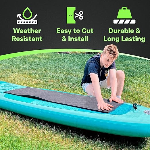 XCEL Marine Foam Roll with Self Adhesive - Beige 54" x 12" x 1/4" Closed Cell Foam Rubber Water Resistant Padding Sheet - Home, Marine, Garage, Auto Insulation & Cosplay (Beige, 54" x 12" x 1/4")