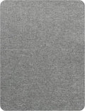 KING MOUNTAIN Coarse Linen Repair Patches, Self-Adhesive Linen Fabric Patches, 8X11 inch, Multi Color, Can be Used for Linen Sofa Repair and Linen Clothes Repair(8" x 11",Smoky Grey)