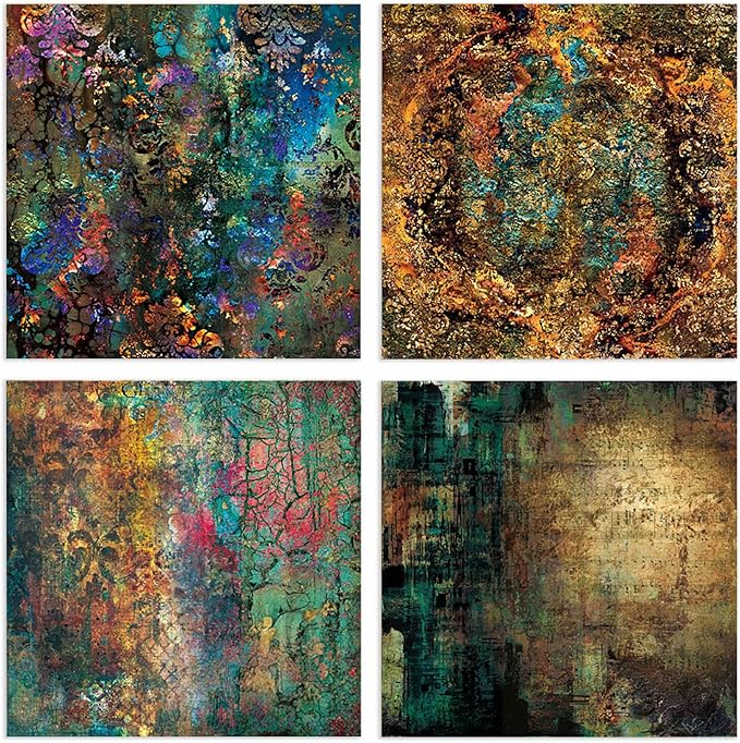 Scrapbook Paper Pad, 24 Sheets Mixture Colored Paper, 6"×6” Holiday Pattern Cardstock Paper Assorted Colors, Scrapbooking Supplies Paper for Junk Journal Craft DIY Photo Album Cottagecore Room Décor