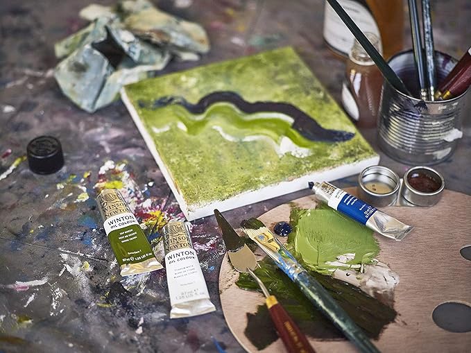 Winsor & Newton Winton Oil Color, 200ml (6.75-oz) Tube, Permanent Alizarin Crimson