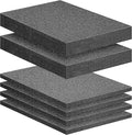 DECOHS 6 Pcs Pick Apart Foam Insert - 2 Size Pick and Pluck Sheets - Pre Cubed Pads for Cases, Toolbox, Game Box, Camera Storage Drawer