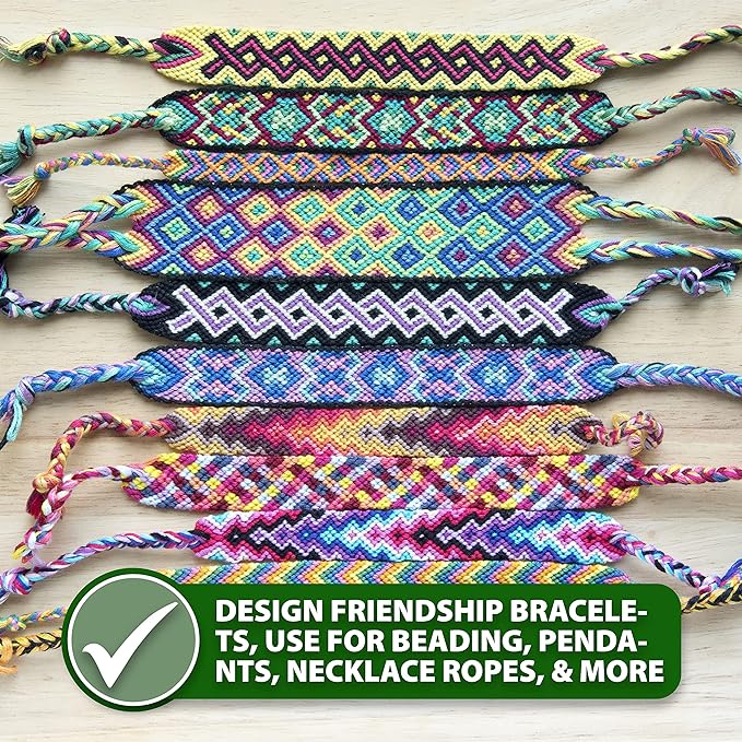 Mandala Crafts 1mm 109 Yards Black Cotton Waxed Cord for Jewelry Making Bracelet Cord Waxed String - Beading String Thread Jewelry Cords for Necklaces String